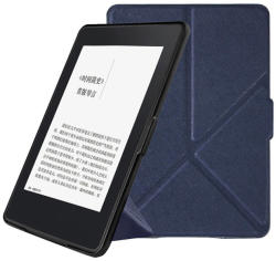 Amazon Kindle 10. generáció 2020 Smart Tok Kitámasztható Sötétkék + E-könyvek