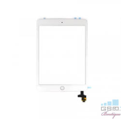 Apple Touchscreen Cu buton si Conector IC Apple iPad Mini 3 Alb - gsmboutique