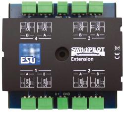 ESU 51801 Switch Pilot Extension, bővítőmodul V1.0, 4 db relékimenettel (4044645518014)