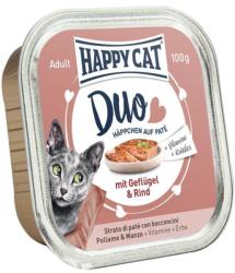 Happy Cat Duo pástétomos falatkák (Baromfi & marha) x 100g