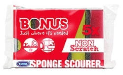 BONUS Mosogatószivacs 5 darabos (B033)