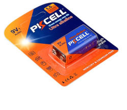 PKCELL Alkaline elem 9V 6LR61 1darab (PKCELLA9V) - alphadenthigienia