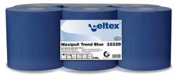 Celtex Maxipull Trend kék cellullóz, 2 réteg, 108m, 450 lap, 20x24cm, 6 tekercs/zsugor (32329) - alphadenthigienia