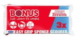 BONUS Formázott mosogatószivacs 3 darabos (B019)