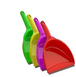 UCTEM PLAS Szemeteslapát műanyag piros (KET223R) - alphadenthigienia