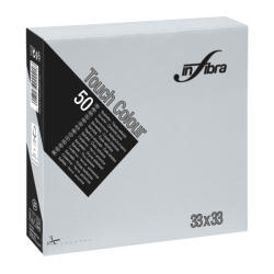 INFIBRA Szalvéta 33x33cm szürke 2 réteg 50 lap/csomag (I0498) - alphadenthigienia