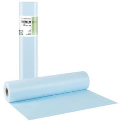  Orvosi lepedő fóliával ELITE kék Papír+PE 50cm 50m 132 lap (OF5050K) - alphadenthigienia