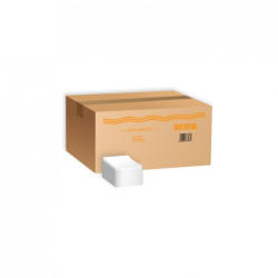 Koktél szalvéta 2 rétegű, fehér, 20x20cm 2500 szál/karton 42 doboz/raklap (00161A) (KSZ2020)