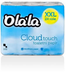Olala Could Touch toalettpapír 2 rétegű fehér 24 tekercses, (6 csomag/zsák) (OLALACTTP2)
