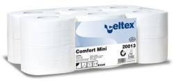 Celtex Mini toalettpapír 2 réteg, cellulóz, 130m, 9, 2x18cm, 12 tekercs/zsugor (20013)
