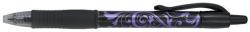 Pilot Zseléstoll 0, 7mm, nyomógombos Pilot G-2 Victoria medium tip, írásszín lila (BL-G2-7-VA-V) - tonerpiac