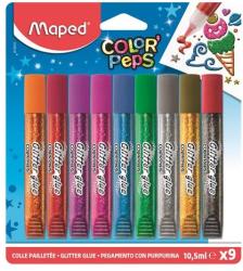 Maped Csillámos ragasztó készlet 9db-os MAPED Color`Peps (813010)