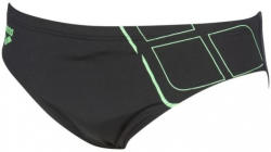 arena Costum de baie bărbați arena essentials brief black/golf green 30