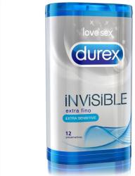 Durex Durex Invisible Extra Sensitive óvszer 12db