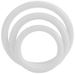 CalExotics Calex szilikon péniszgyűrű 3db - világítós