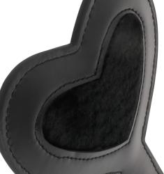 Darkness Sensations Darkness szív alakú paskoló - fekete