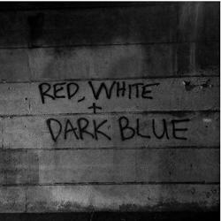 DARK BLUE RED WHITE