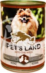 Pet's Land Pet S Land Dog Konzerv Baromfi 6x415g - pacsizoo