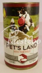 Pet's Land Pet s Land Dog Konzerv Strucchússal Africa Edition 6X1240G - pacsizoo