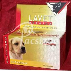 LAVET Prémium Multivitamin Tabletta Kutyának 60x