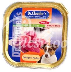 Dr.Clauder's Dog Tálkás Selected Meat Szárnyas 3x100g