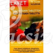 LAVET Multivitamin Tabletta Kutyának 50x