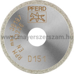 Pferd Gyémántszemcsés Vágókorong D1a1r 40-1-10, 0 D151 Ga D (355213)
