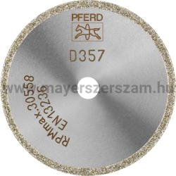 Pferd Gyémántszemcsés Vágókorong D1a1r 50-2-6, 0 D357 Ga D (308790)