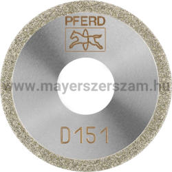 Pferd Gyémántszemcsés Vágókorong D1a1r 30-1-10, 0 D151 Ga D (355206)