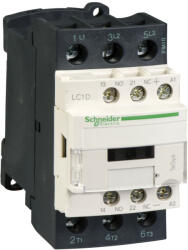Schneider Electric Schneider LC1D25JD DC mágneskapcsoló, 11kW/25A (400V, AC3), csavaros csatlakozás, 1Z+1NY (LC1D25JD)