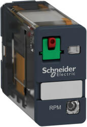 Schneider Electric Schneider RPM12P7 Zelio RPM teljesítményrelé, 1CO, 15A, 230VAC, tesztgomb, LED (RPM12P7)