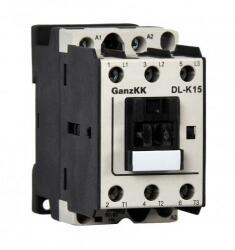 GANZ KK DL-K15 230V/50Hz mágneskapcsoló 3P 30A/15kW segédérintkező nélkül (530-0002-350-DL) (530-0002-350-DL)