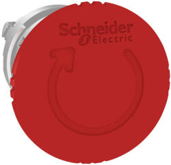 Schneider Electric Schneider ZB4BS844TQ Harmony fém vészleállító nyomógomb fej, Ø22, Ø40 gombafejű, forgatásra kioldó (ZB4BS844TQ)