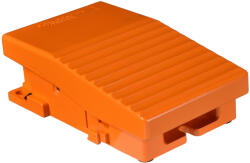Schneider Electric Schneider XPER111 Harmony XPE lábkapcsoló, 1 fokozatú, 1NO+2NC, védeőtető nélkül, fém, narancssárga (XPER111)