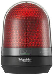 Schneider Electric Schneider XVR3M04 Harmony XVR forgófényű jelzőegység, LED-es, Ø100, IP65, piros, 100-230VAC (XVR3M04)
