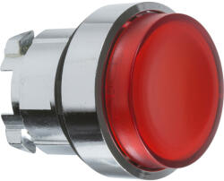 Schneider Electric Schneider ZB4BW14 Harmony fém világító nyomógomb fej, Ø22, visszatérő, BA9s foglalatos, kiemelkedő, piros (ZB4BW14)