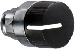 Schneider Electric Schneider ZB4BD29 Harmony fém választókapcsoló fej, Ø22, 2 állású, recés, fekete (ZB4BD29)
