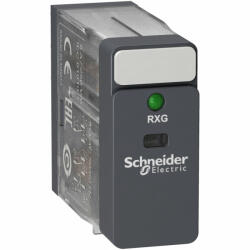 Schneider Electric Schneider RXG23B7 Zelio RXG Interfész relé, 2CO, 5A, 24VAC, LED (RXG23B7)