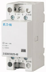 Eaton Industries Eaton 248849 Z-SCH230/25-22 Mágneskapcsoló 25A 230V 2 záró+2 nyitó (248849)