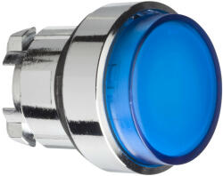 Schneider Electric Schneider ZB4BW16 Harmony fém világító nyomógomb fej, Ø22, visszatérő, BA9s foglalatos, kiemelkedő, kék (ZB4BW16)