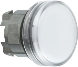 Schneider Electric Schneider ZB4BV013S Harmony fém jelzőlámpa fej, Ø22, LED jelzőlámpához, hornyolt lencse, fehér (ZB4BV013S)