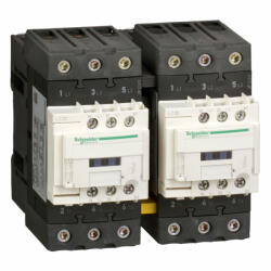 Schneider Electric Schneider LC2D65AL7 3 pólusú irányváltós mágneskapcsoló Everlink(AC3, 400V 65A) 200V AC 50/60Hz (LC2D65AL7)
