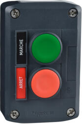 Schneider Electric Schneider XALD211 Harmony XALD tokozott nyomógomb, 1 piros - 1 zöld nyomógomb, 1NC+1NO (XALD211)