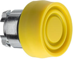 Schneider Electric Schneider ZB4BP5S Harmony fém nyomógomb fej, Ø22, visszatérő, színes gumisapkás, sárga (ZB4BP5S)