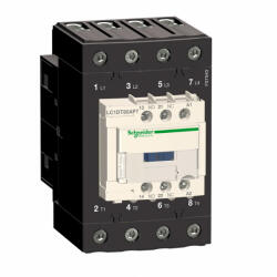 Schneider Electric Schneider LC1DT80AB7 4 pólusú Everlink mágneskapcsoló AC1 415V 80 A, 24V AC 50/60Hz (LC1DT80AB7)