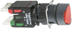 Schneider Electric Schneider XB6AA45B Harmony XB6 Ø16 komplett nyomógomb, piros (XB6AA45B)