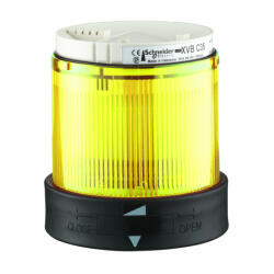 Schneider Electric Schneider XVBC2M8 Harmony XVB Ø70 fényoszlop fénymodul, LED, folyamatos fényű, sárga, 230VAC (XVBC2M8)
