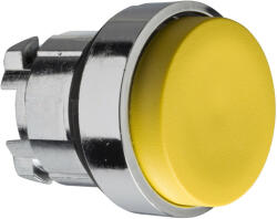 Schneider Electric Schneider ZB4BL5 Harmony fém nyomógomb fej, Ø22, kiemelkedő, sárga, visszatérő (ZB4BL5)