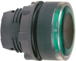 Schneider Electric Schneider ZB5AW933 Harmony műanyag világító nyomógomb fej, Ø22, visszatérő, zölden világító perem (ZB5AW933)