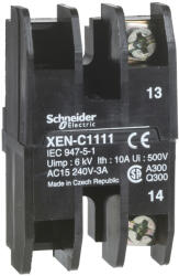 Schneider Electric Schneider XENC1111 Harmony XAC Érintkező elem XACB XACM-hez, függőkapcsolóhoz (XENC1111)